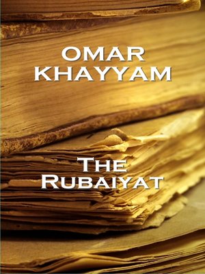 cover image of The Rubaiyat
